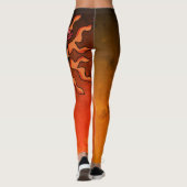 Der ganze sonnendurchflutete Pilzsaal Leggings (Rückseite)