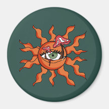 Der ganze sonnendurchflutete Pilzsaal