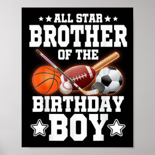Der ganze Star Bruder des Geburtstagskameraden Bas Poster