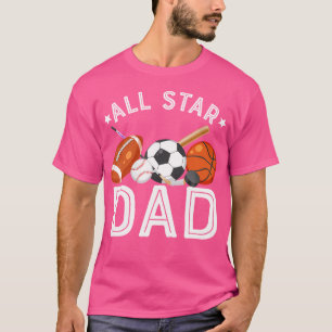Der ganze Star-Vater des Geburtstagskinderfußballs T-Shirt