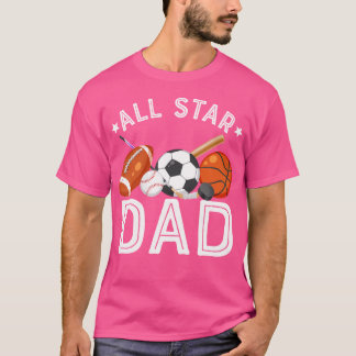 Der ganze Star-Vater des Geburtstagskinderfußballs T-Shirt