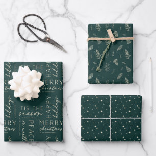 Der ganze Urlaub wünscht eine Personalisierte Koor Geschenkpapier Set