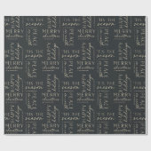 Der ganze Urlaub wünscht Personalisiert Geschenkpapier (Flach)