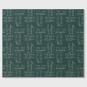 Der ganze Urlaub wünscht Personalisiert Geschenkpapier (Flach)