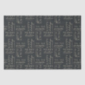 Der ganze Urlaub wünscht Personalisiert Seidenpapier (Vorderseite)