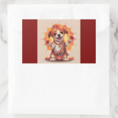 Der Garba-Wächter Rechteckiger Aufkleber (Tasche)