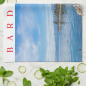 Der Gardasee Bardolino Teetuch Geschirrtuch (Gefaltet)