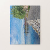 Der Gardasee im Herbstpuzzle Puzzle (Vertikal)