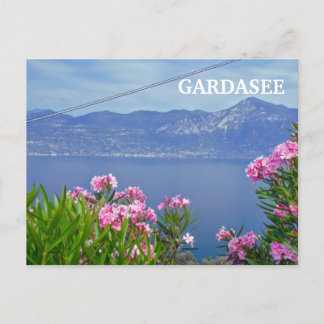 Der Gardasee-Italien Postkarte