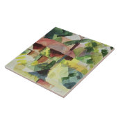 Der Garten, 1914 (w/c auf Papier) Fliese (Seite)