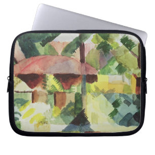 Der Garten, 1914 (w/c auf Papier) Laptopschutzhülle