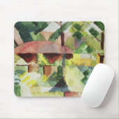 Der Garten, 1914 (w/c auf Papier) Mousepad (Mit Mouse)