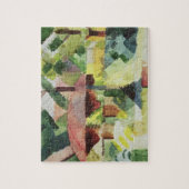 Der Garten, 1914 (w/c auf Papier) Puzzle (Vertikal)