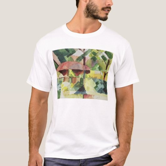 Der Garten, 1914 (w/c auf Papier) T-Shirt (Vorderseite)