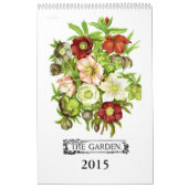 Der Garten 2015 Kalender (Titelbild)