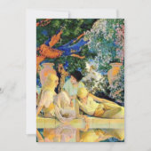 Der Garten Allahs von Maxfield Parrish Einladung (Vorderseite)