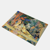 Der Garten Allahs von Maxfield Parrish Fußmatte (Schrägansicht)