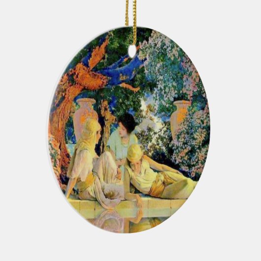 Der Garten Allahs von Maxfield Parrish Keramik Ornament (Rechts)