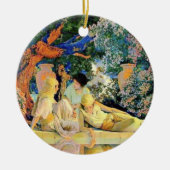 Der Garten Allahs von Maxfield Parrish Keramik Ornament (Vorne)