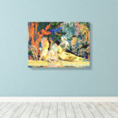 Der Garten Allahs von Maxfield Parrish Leinwanddruck (Insitu (Holzboden))