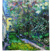 Der Garten am Asyl in Saint-Rémy, Van Gogh Duschvorhang (Vorderseite)