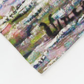 Der Garten am Asyl in Saint-Rémy, Van Gogh Fleecedecke (Ecke)