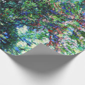 Der Garten am Asyl in Saint-Rémy, Van Gogh Geschenkpapier (Ecke)