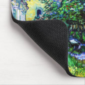 Der Garten am Asyl in Saint-Rémy, Van Gogh Mousepad (Ecke)