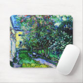 Der Garten am Asyl in Saint-Rémy, Van Gogh Mousepad (Mit Mouse)