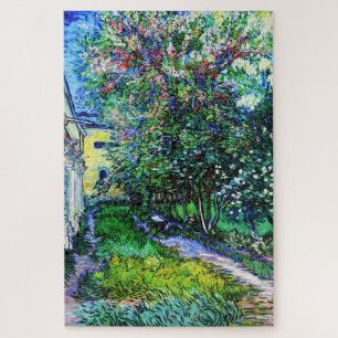 Der Garten am Asyl in Saint-Rémy, Van Gogh Puzzle