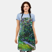 Der Garten am Asyl in Saint-Rémy, Van Gogh Schürze (Getragen)