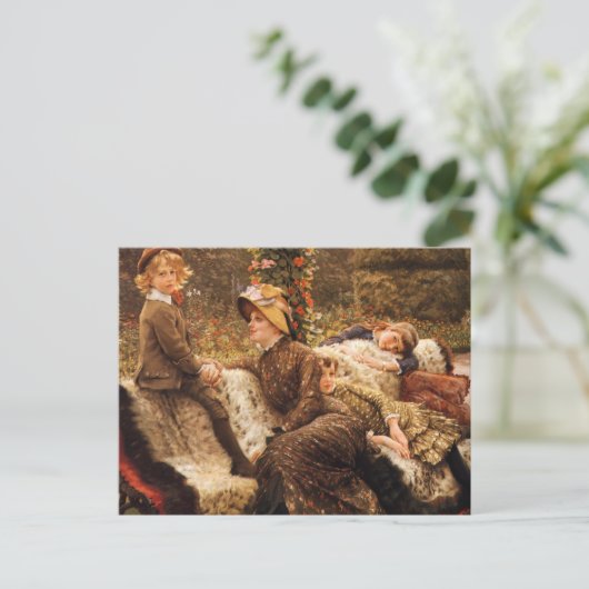 Der Garten Banca del Gottardo Ristorante La Lanche Postkarte (Stehend Vorderseite)