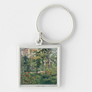 Der Garten bei Bellevue, 1880 Schlüsselanhänger