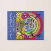 Der Garten bietet einen besonderen Rahmen Puzzle (Horizontal)