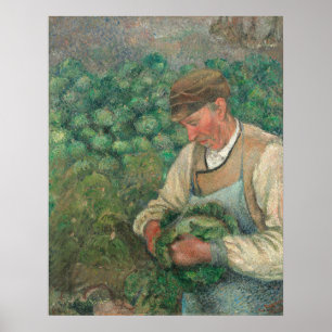 Der Garten - Camille Pissarro Kunst - Kunst, Kultu Poster
