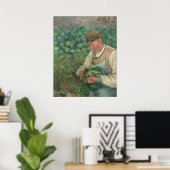 Der Garten - Camille Pissarro Kunst - Kunst, Kultu Poster (Heimbüro)