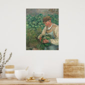 Der Garten - Camille Pissarro Kunst - Kunst, Kultu Poster (Küche)