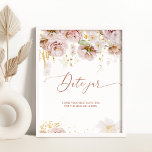 Der Garten datiert Nachtgedanken. Boho fall Date j Poster<br><div class="desc">Der Garten datiert Nachtgedanken. Boho Fall Date Jar Bridal Poster. Matching-Elemente verfügbar.</div>