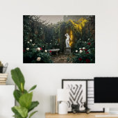 Der Garten, den die Zeit vergessen hat Poster (Heimbüro)