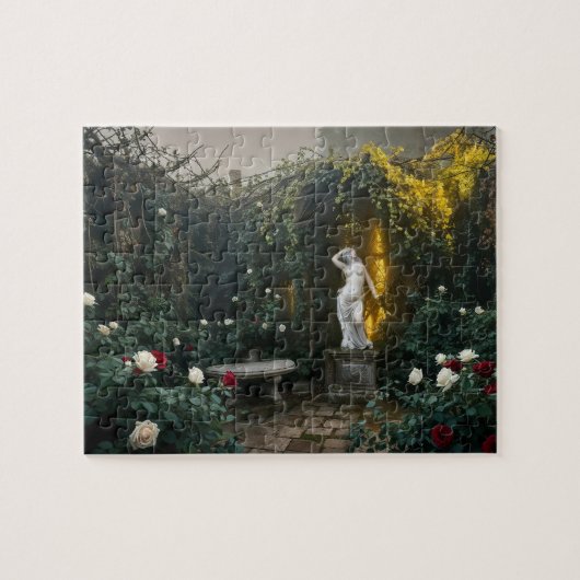 Der Garten, den die Zeit vergessen hat Puzzle (Horizontal)