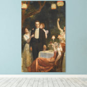 Der Garten der Armida (von John Collier) Leinwanddruck (Insitu (Holzboden))