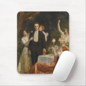 Der Garten der Armida (von John Collier) Mousepad (Mit Mouse)