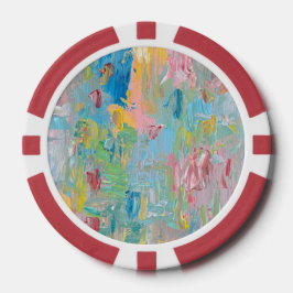 Der Garten der Freude Poster Pokerchips