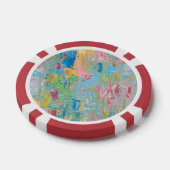 Der Garten der Freude Poster Pokerchips (Einzeln)