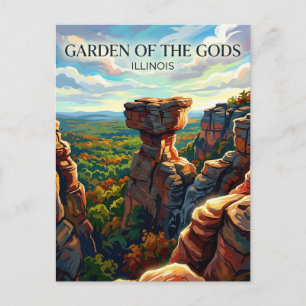 Der Garten der Götter im Shawnee National Forest Postkarte