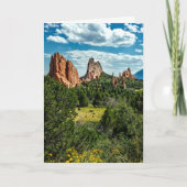 Der Garten der Götter Jeder Anlass Grußkarte Karte (Vorderseite)