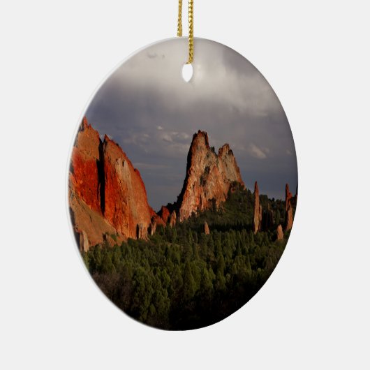 Der Garten der Götter Keramik Ornament (Rechts)