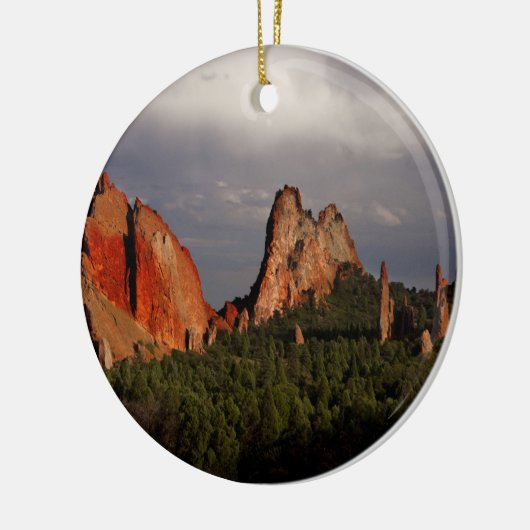 Der Garten der Götter Keramik Ornament (Links)