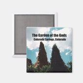 Der Garten der Götter Magnet (Vorderseite/Rückseite)