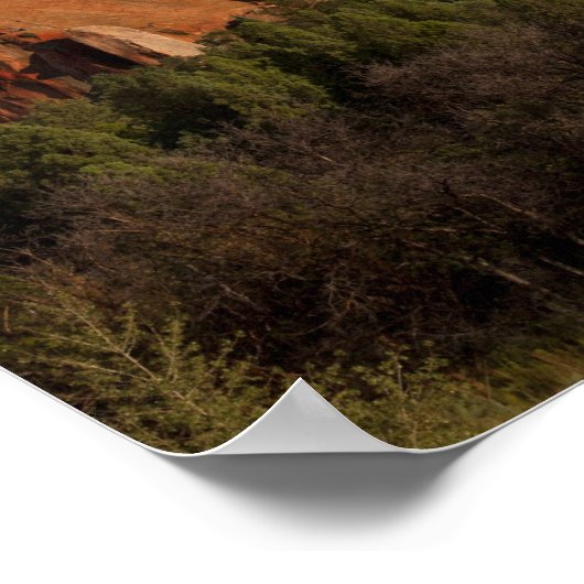 Der Garten der Götter Poster (Ecke)